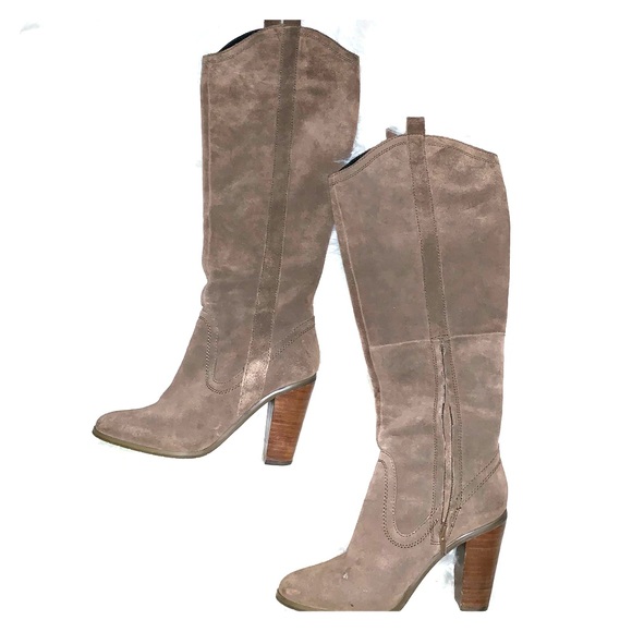 Kenneth Cole Shoes - Kenneth Cole cowboy style leather suede boots